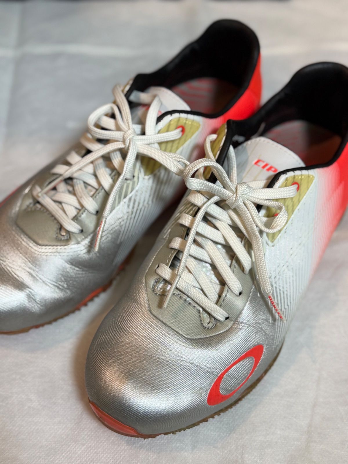 OAKLEY オークリー factory lite ゴルフシューズ ホワイト レッド 26cm