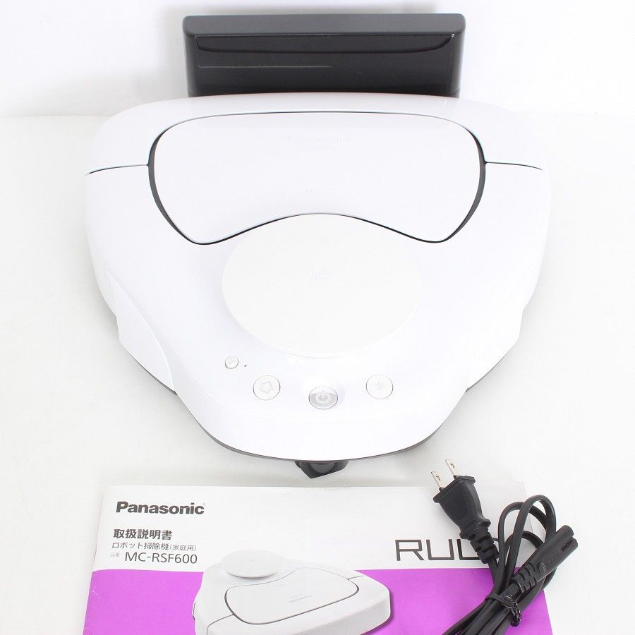パナソニック ルーロ MC-RSF600-W ホワイト ロボット掃除機 パナソニック ルーロ MC-RSF600-W ホワイト ロボット掃除機