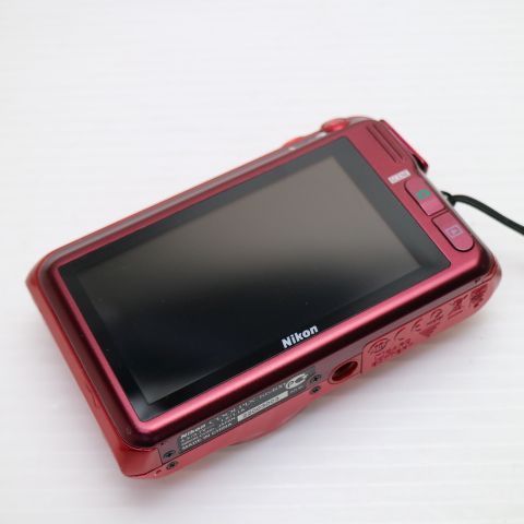 美品 COOLPIX S6400 グロッシーレッド 即日発送 デジカメ Nikon 