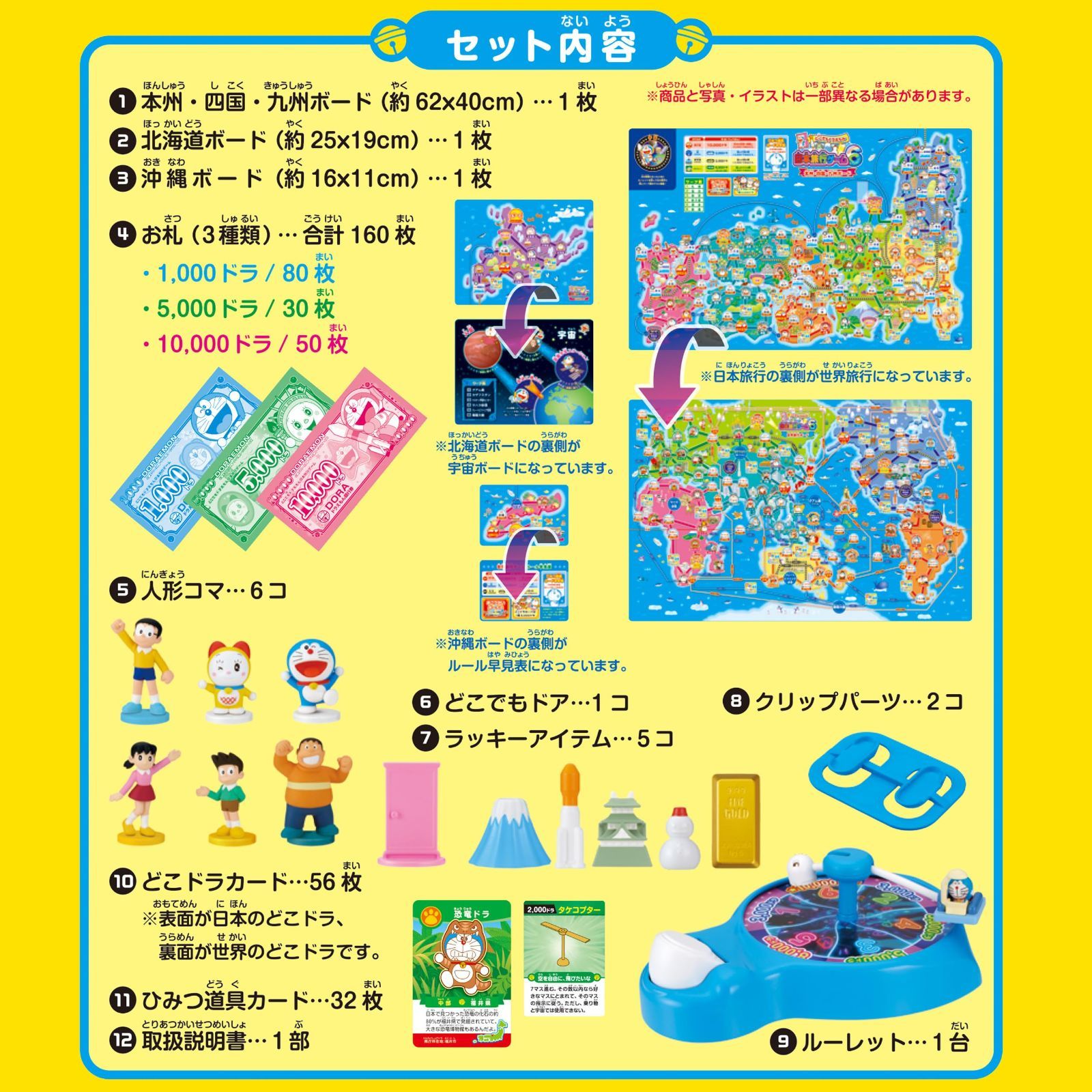 特価商品】エポック社(EPOCH) ドラえもん どこでもドラえもん日本旅行