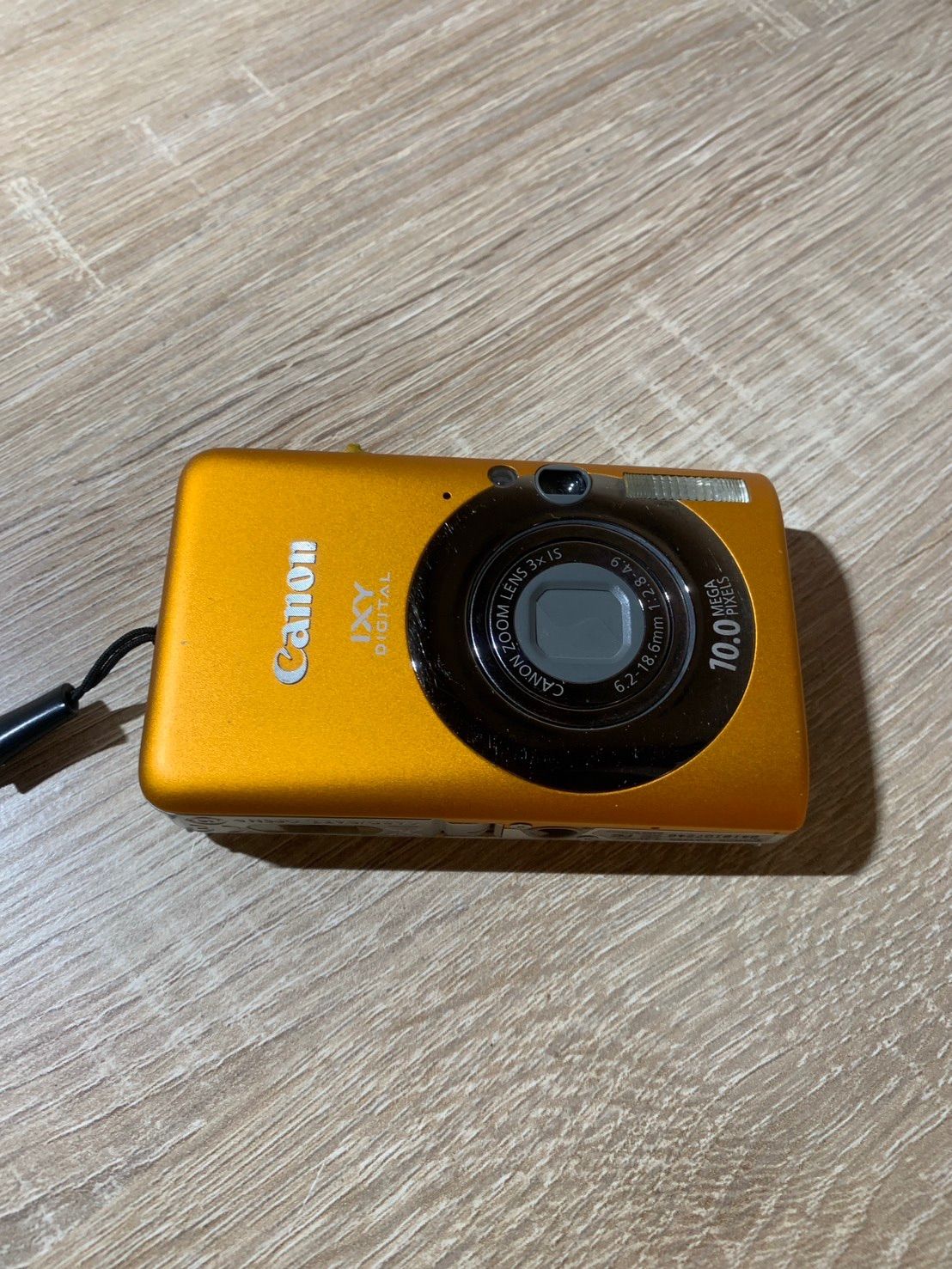 8496 Canon IXY DIGITAL 110 IS オレンジ デジカメ 動作確認済み