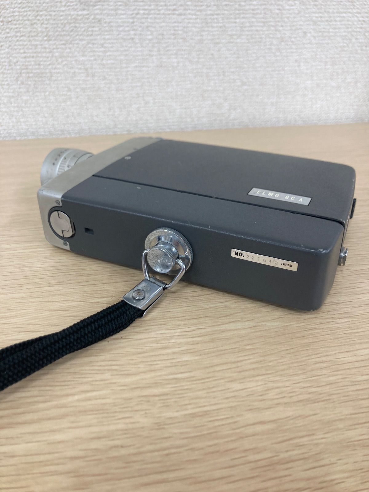 4 【通電動作未確認】 【ジャンク品】 ELMO 8ミリフィルムカメラ