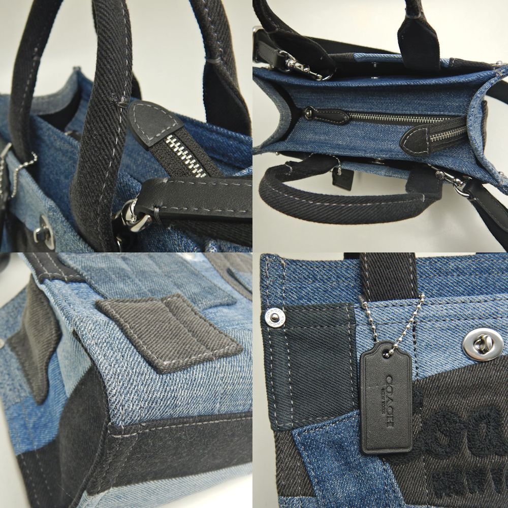 COACH コーチ カーゴトートバッグ20 パッチワーク CAO32 トートバッグ