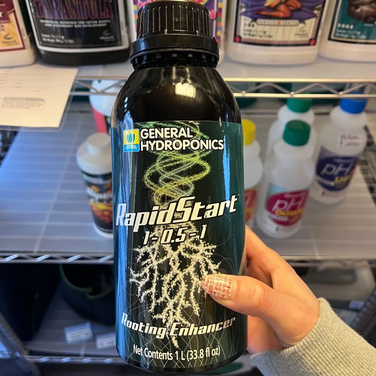 General Hydroponics Rapid Start Root Enhance1L（ラピッドスタート） 植物活力剤 植物 活力剤 液体肥料