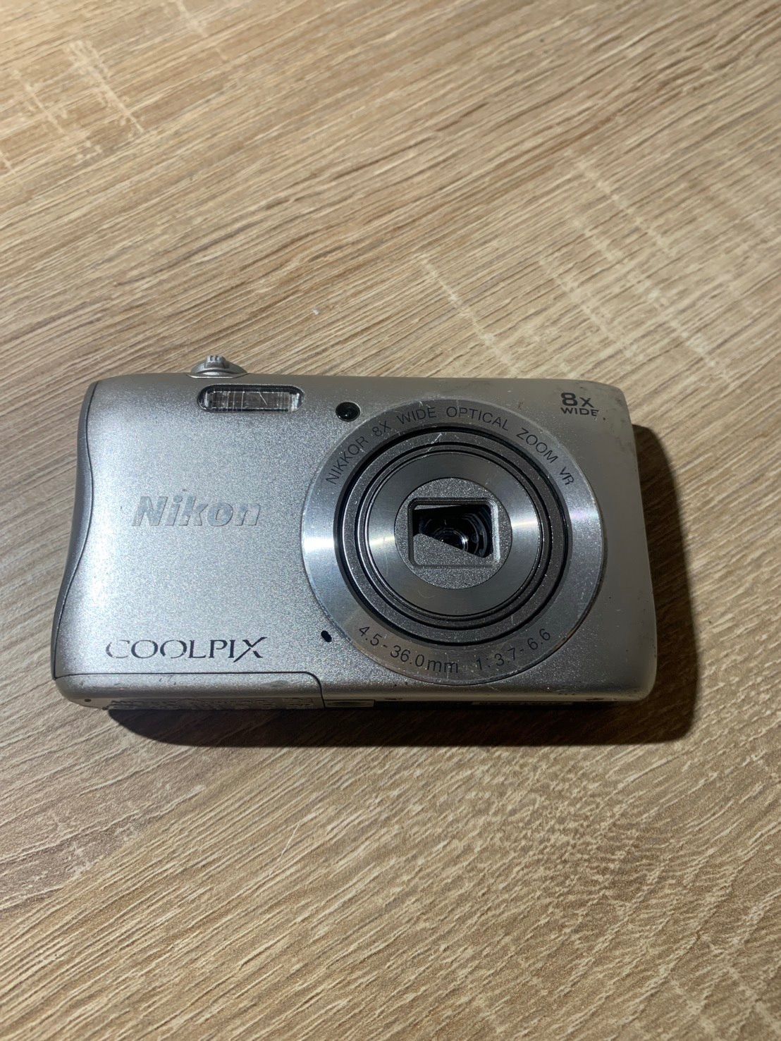 8506 Nikon COOLPIX S3700 シルバー デジカメ - メルカリ