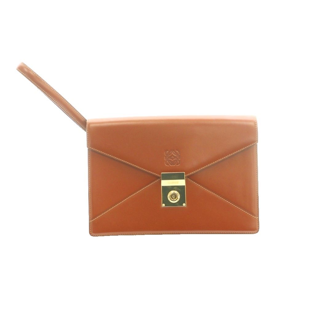 ロエベ LOEWE アナグラム ディプロマティコ クラッチバッグ パーティ