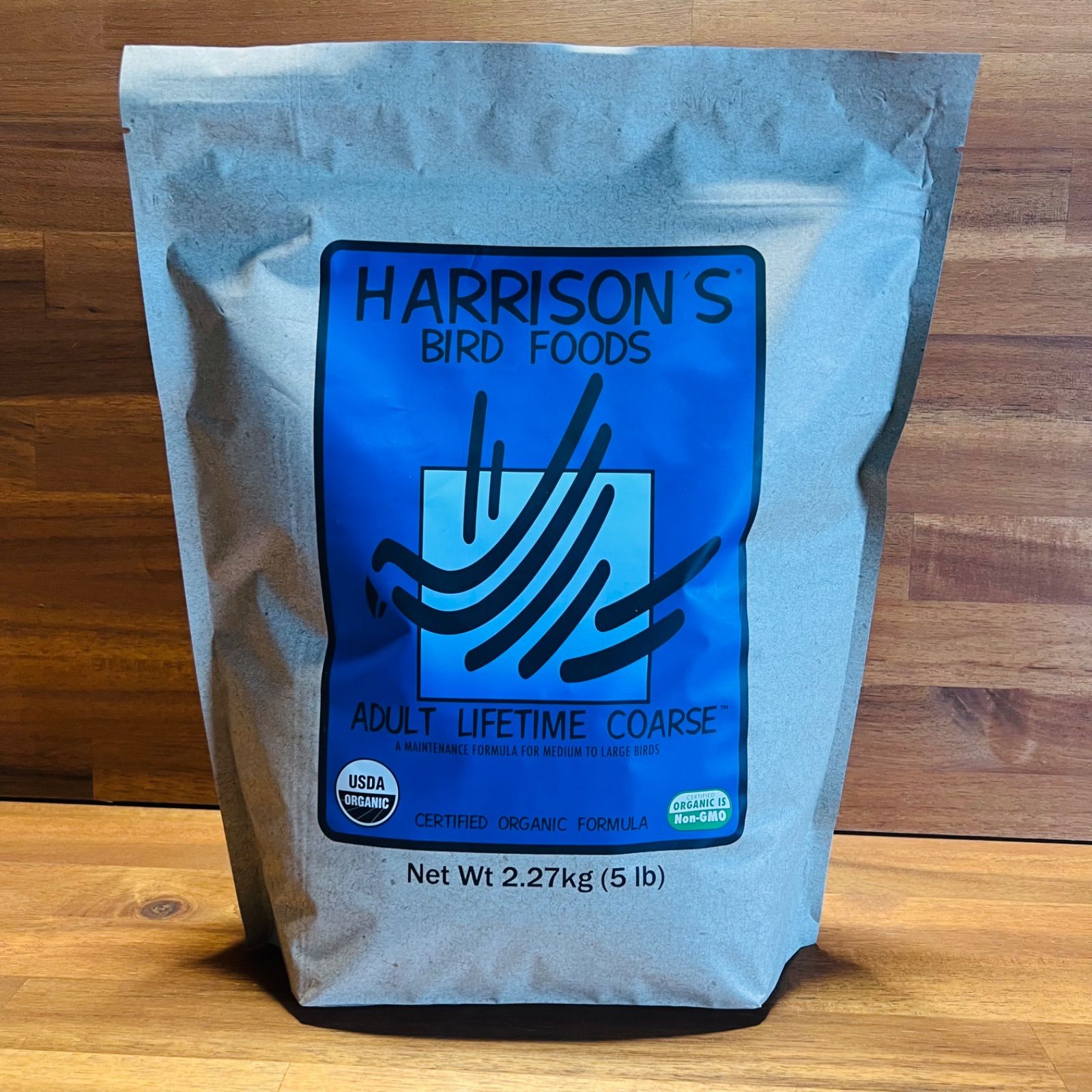 2027.06 Harrison's Bird Foods アダルトライフタイム コース 大粒 2.27kg