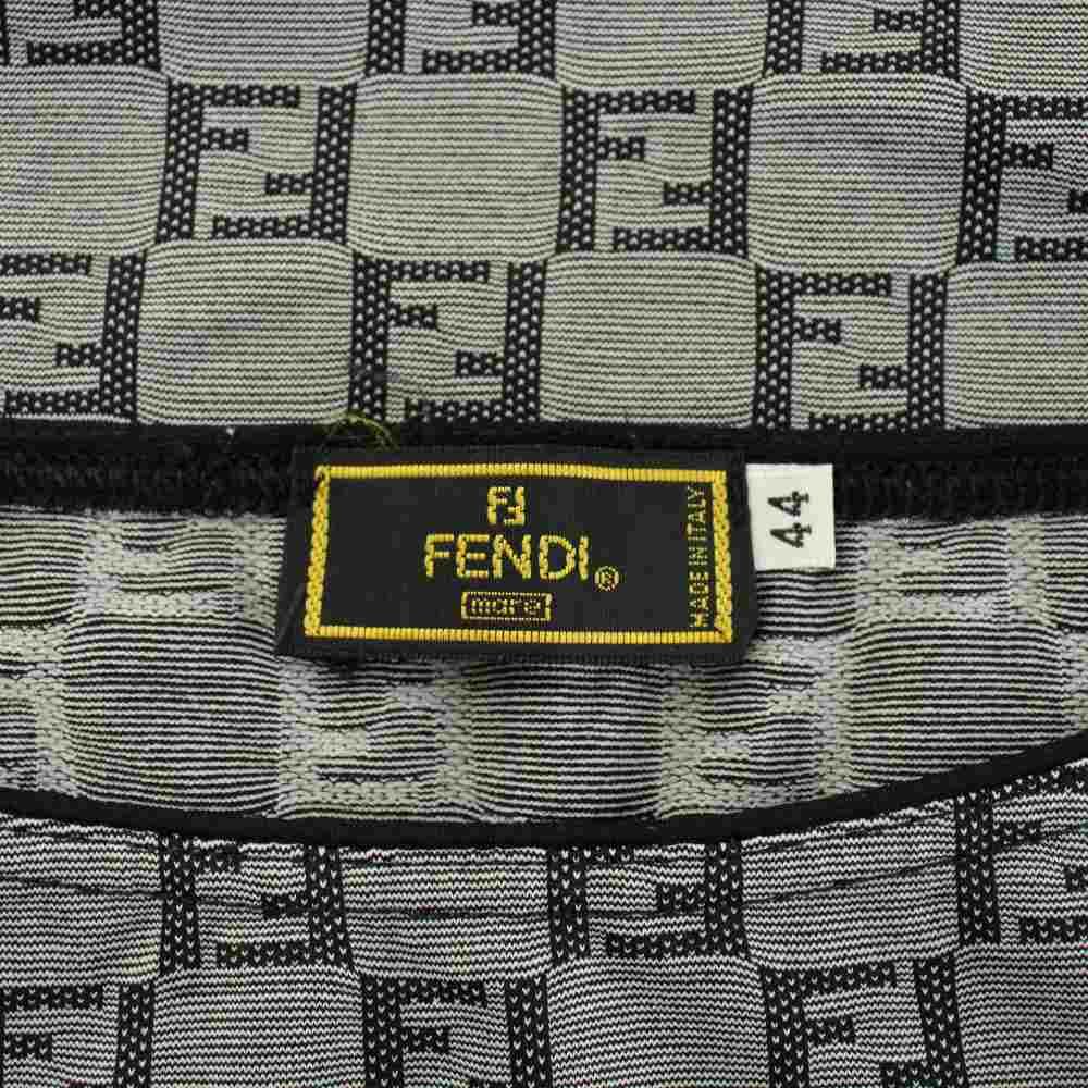 フェンディ FENDI タンクトップ カットソー ノースリーブ ズッカ柄 総