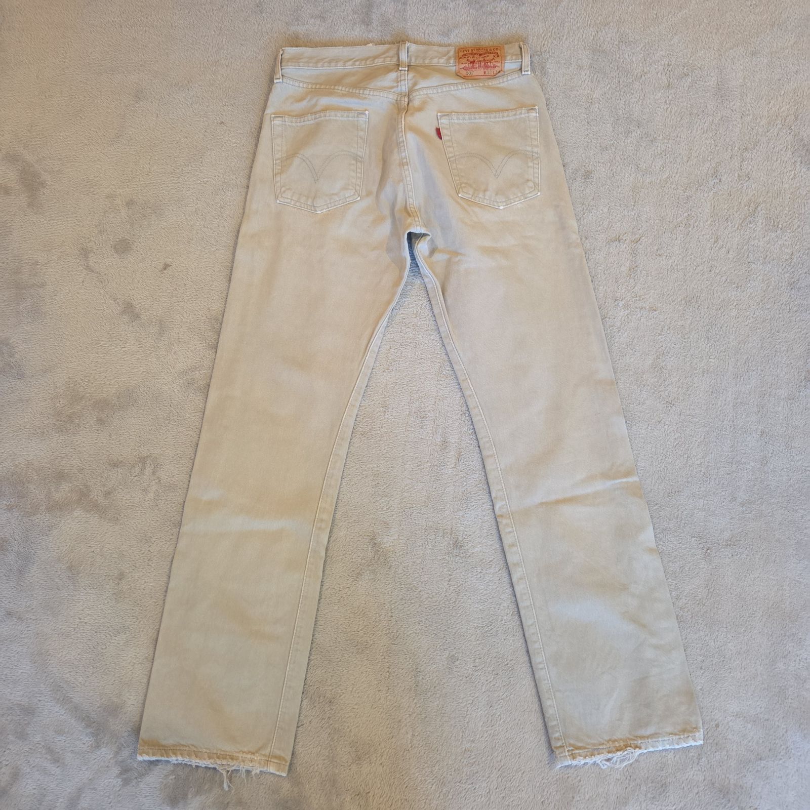 Levi's 501XX】W33 L34 コロンビア製 ボタンフライ デニムパンツ ／薄
