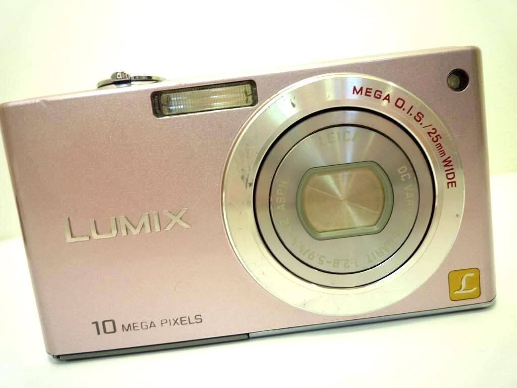 Panasonic DMC-FX37 ピンク 10メガピクセル 【公式通販】