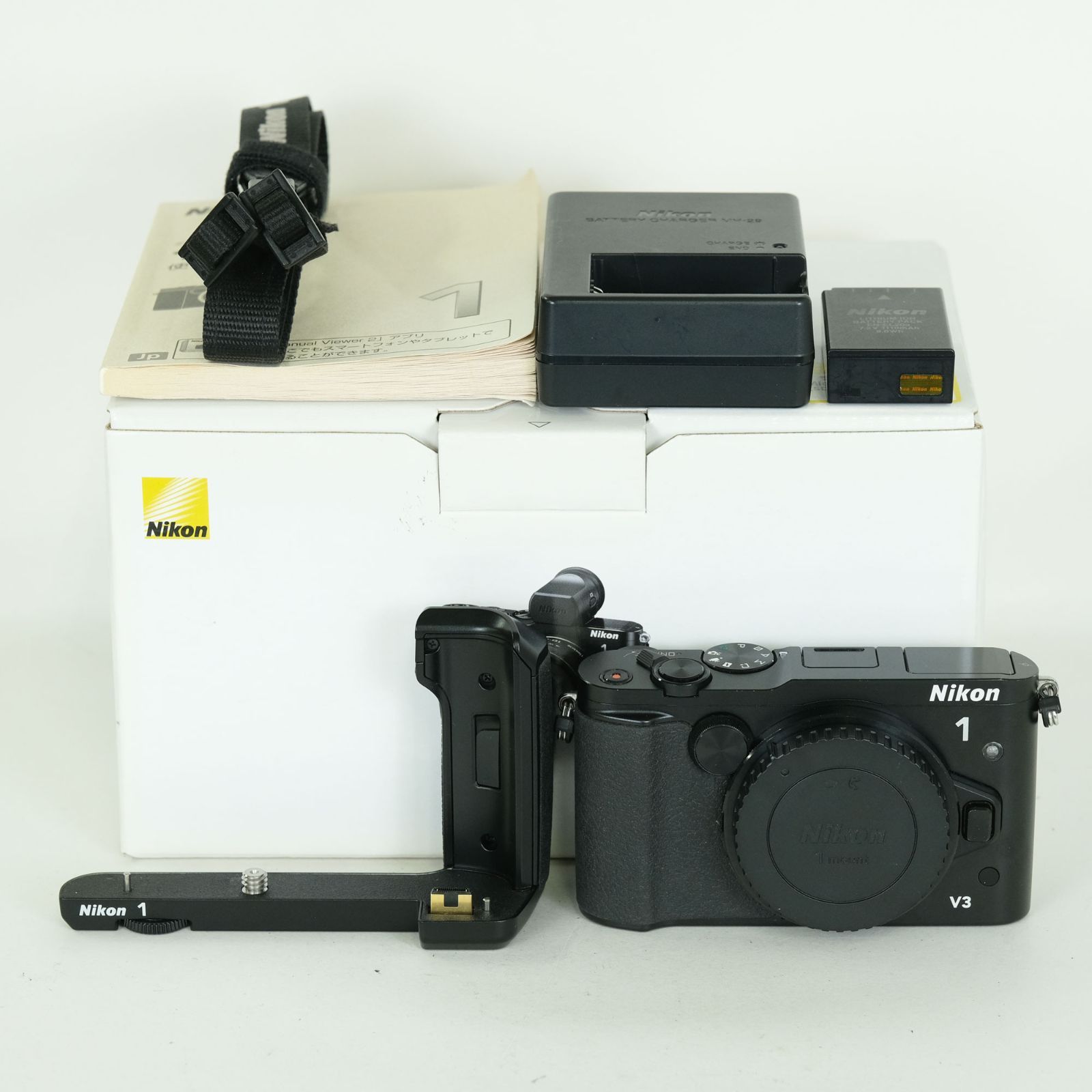 良品 | グリップ付] Nikon Nikon1 V3 ボディ ブラック 【公式通販】