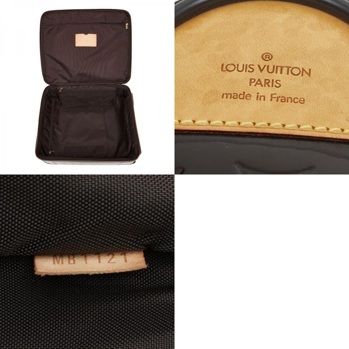 ルイ ヴィトン モノグラム ヴェルニ ペガス45 キャリーバッグ スーツ