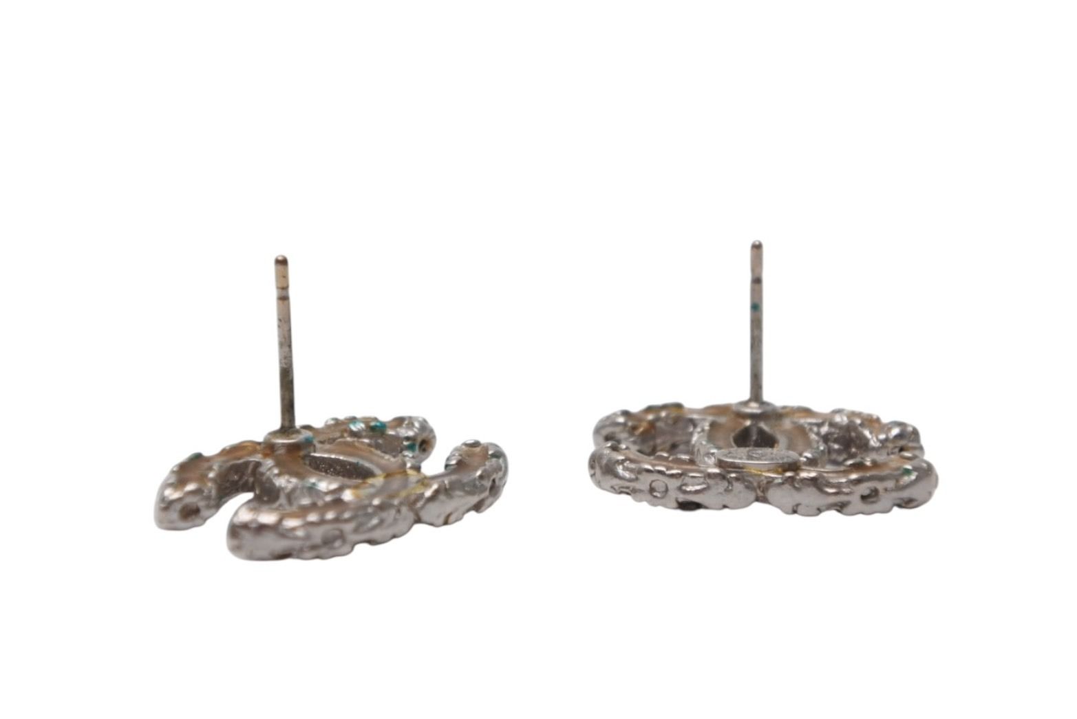 CHANEL シャネル ココマーク ピアス 重量約4.2g A13C刻印 メタル