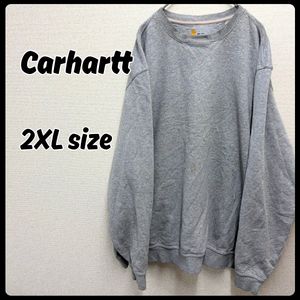 Carhartt トレーナー グレー 2XL 古着 ヴィンテージ - メルカリ