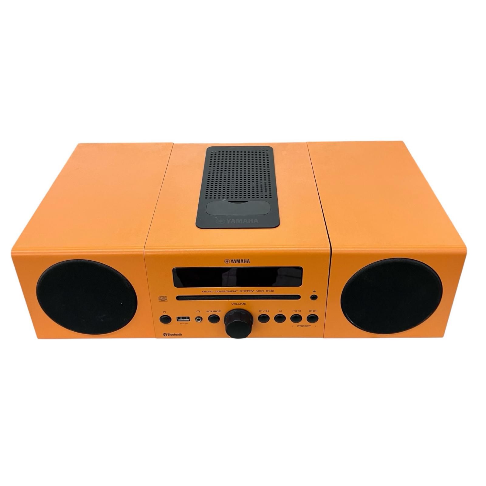 ヤマハ YAMAHA マイクロコンポ　MCR-B043 【公式通販】 オレンジ MCR-B043 マイクロコンポ ヤマハ YAMAHA オレンジ ラジオ・コンポ