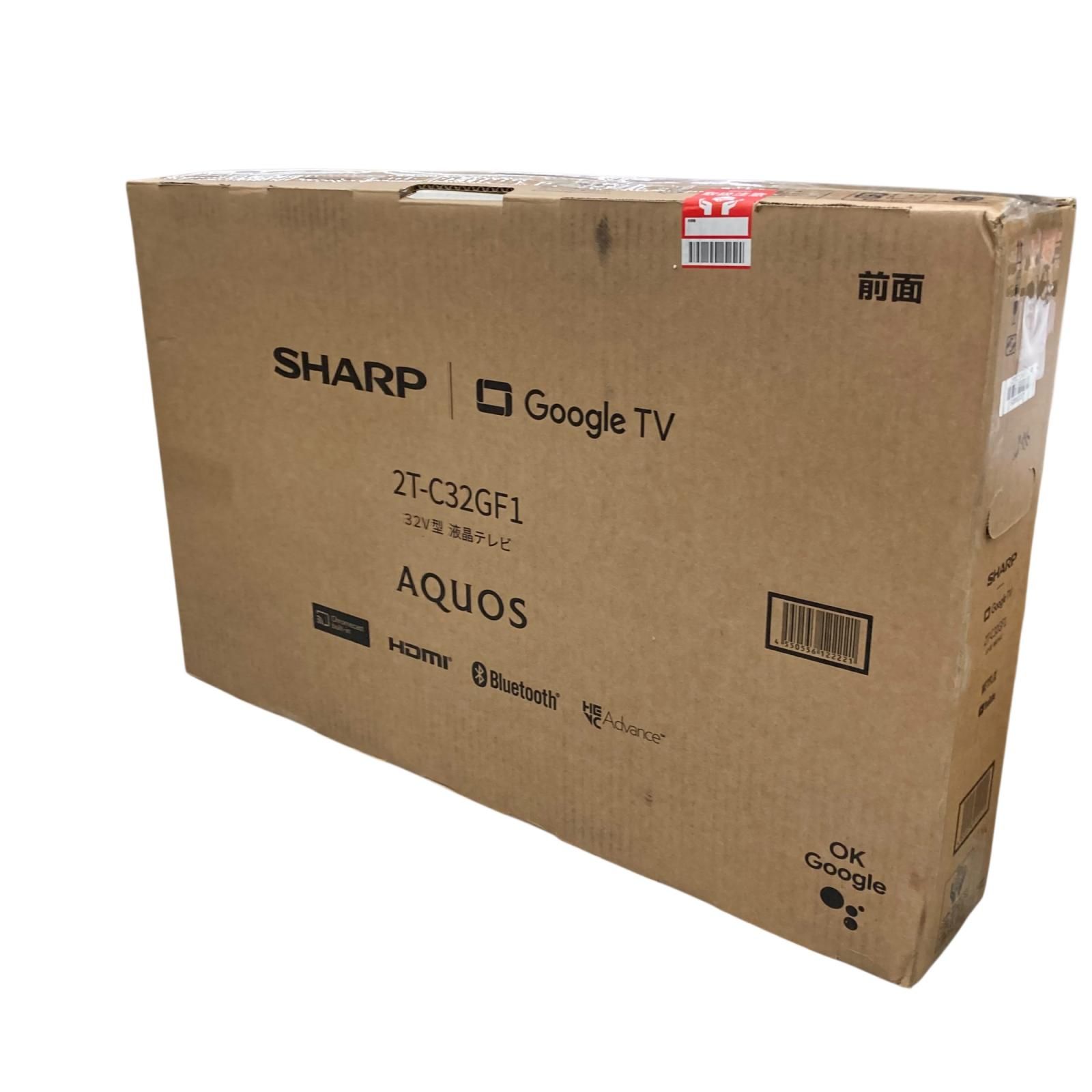SG00001 新品未使用 SHAP シャープ AQUOS GoogleTV 32v型 液晶テレビ