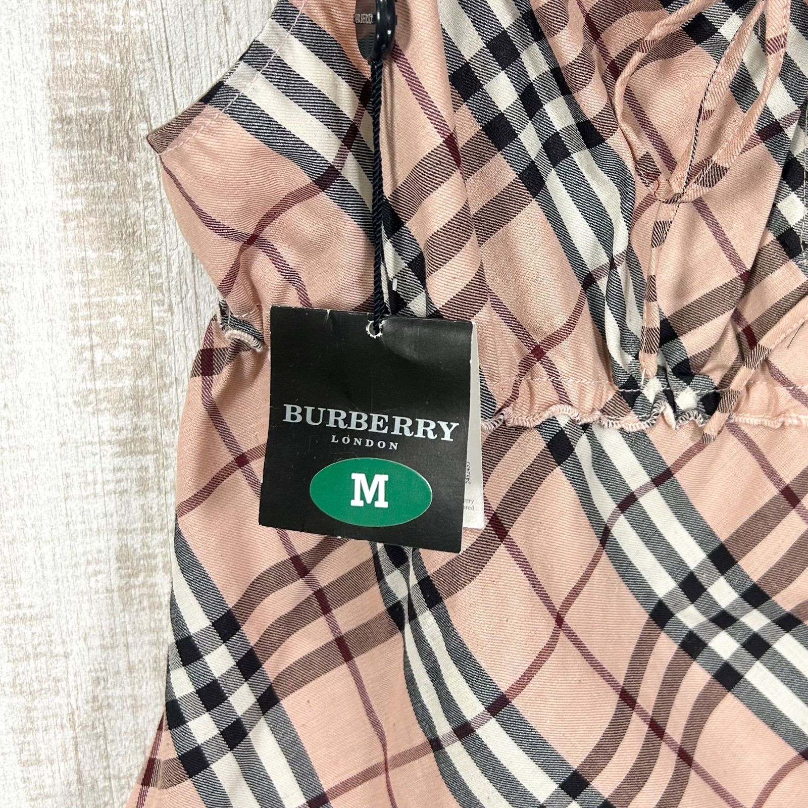 新品未使用 美品 00s BURBERRY LONDON バーバリーロンドン ノバ