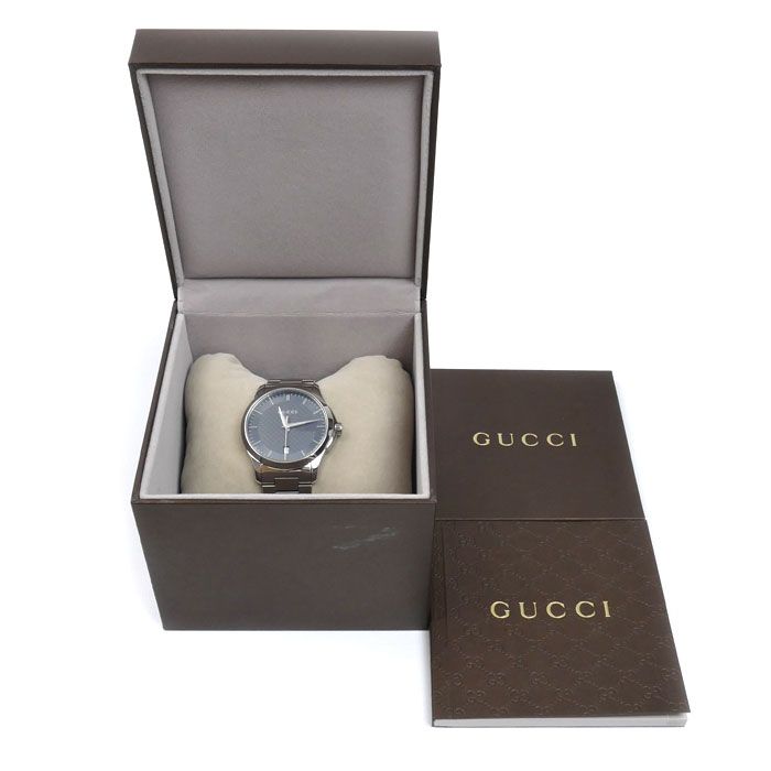 GUCCI グッチ Gタイムレス 腕時計 電池式 126.4 メンズ 中古