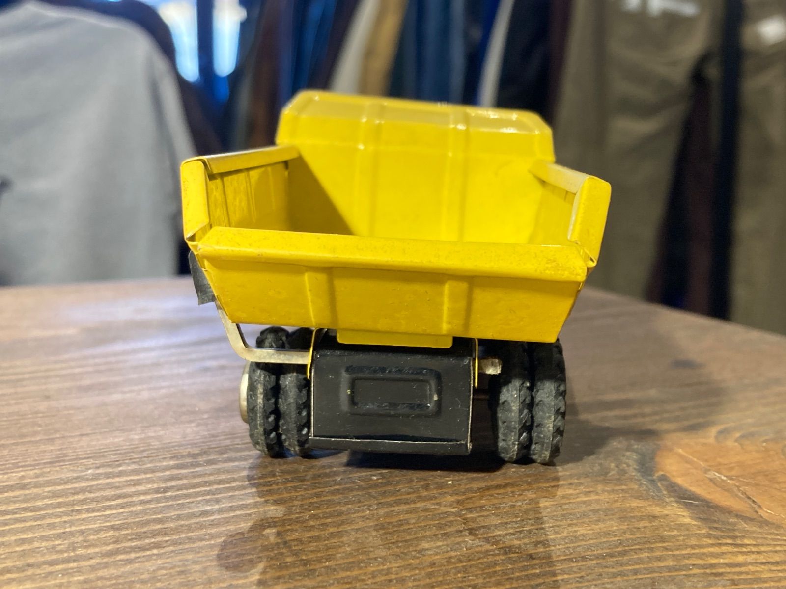 MP144) アサヒ玩具 CHEVROLET シボレー ダンプトラック ブリキ 玩具