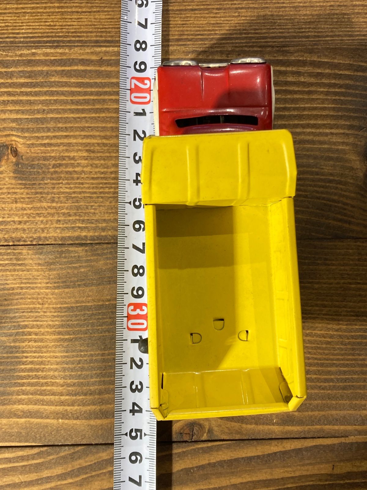 MP144) アサヒ玩具 CHEVROLET シボレー ダンプトラック ブリキ 玩具