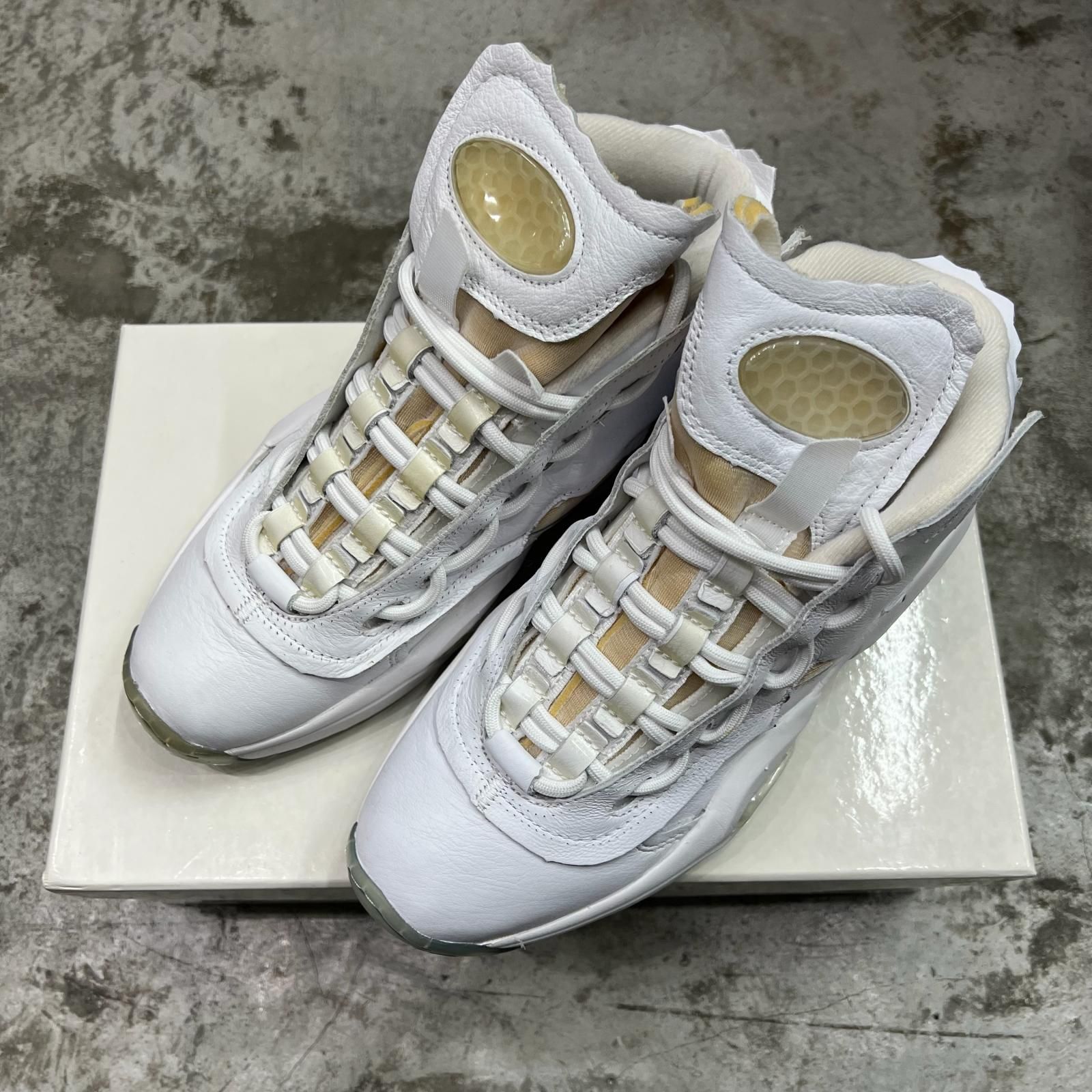 参考上代56100円 未使用 Maison Margiela × Reebok クエスチョンミッド 