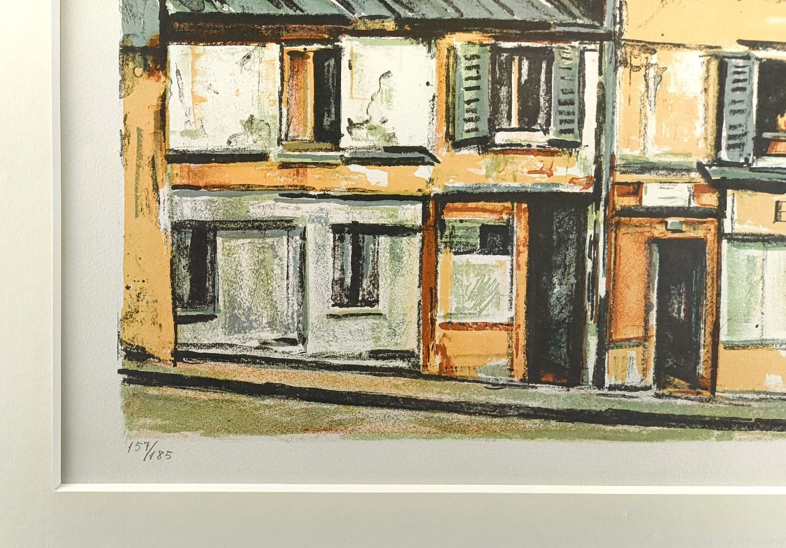 荻須高徳 「パリの魂より・食品店」 リトグラフ 版画 絵画 - メルカリ