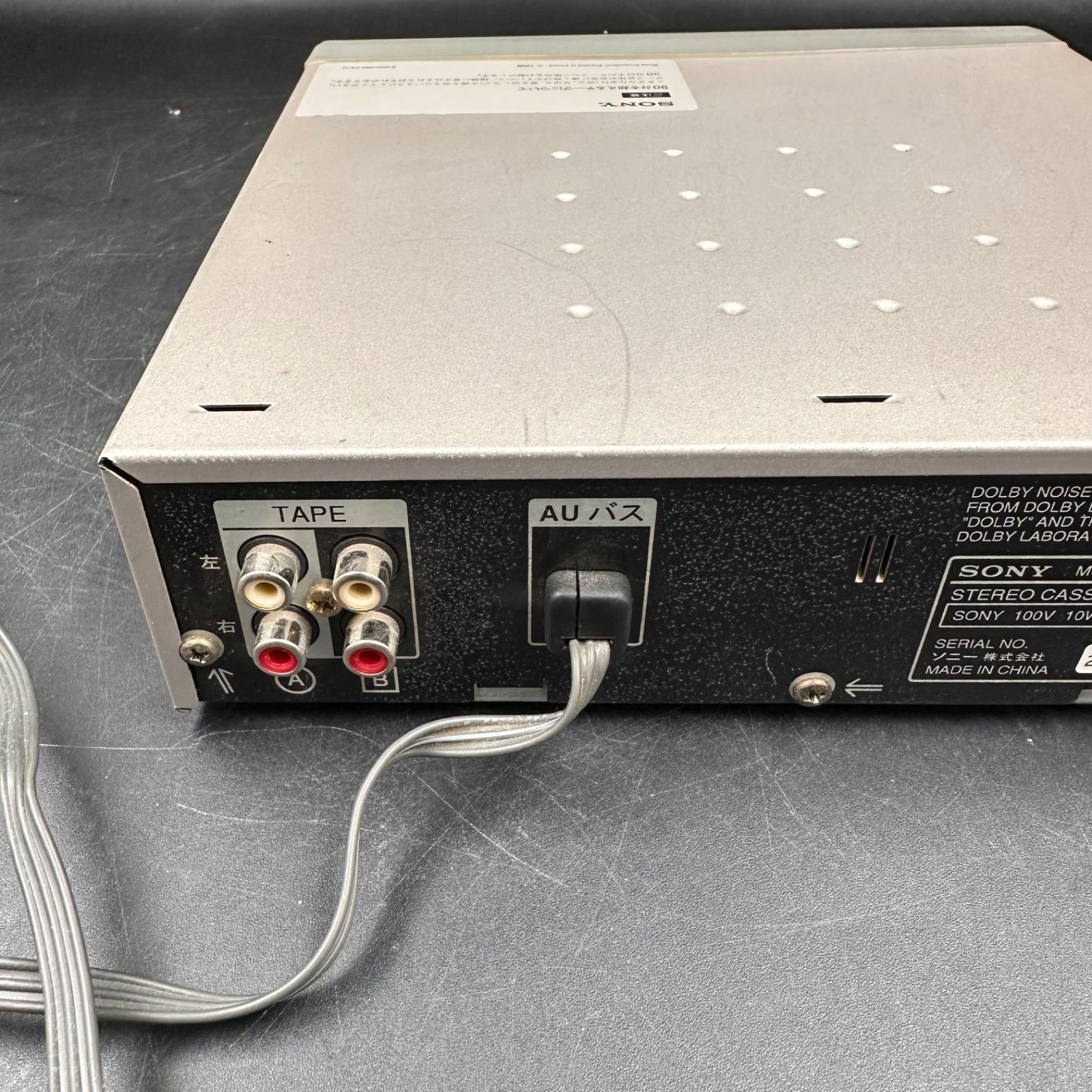 SONY ソニー TC-TX333 カセットデッキ オートリバース - メルカリ