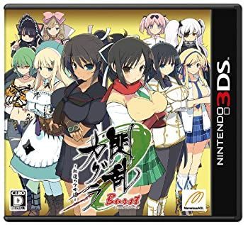 【】「未使用品」閃乱カグラ Burst -紅蓮の少女達- - 3DS