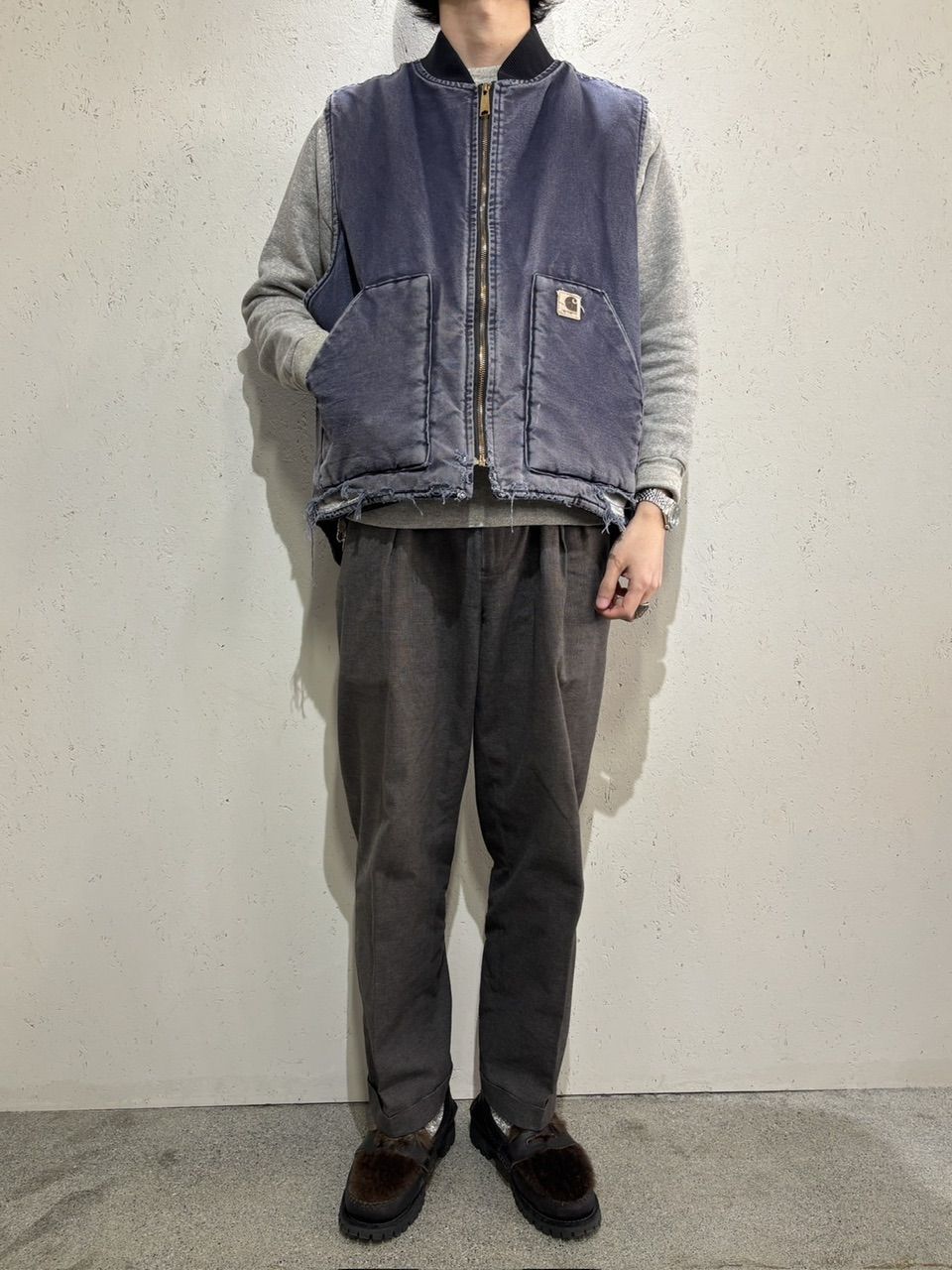 Carhartt】00s Duck Vest MDT X-Large 