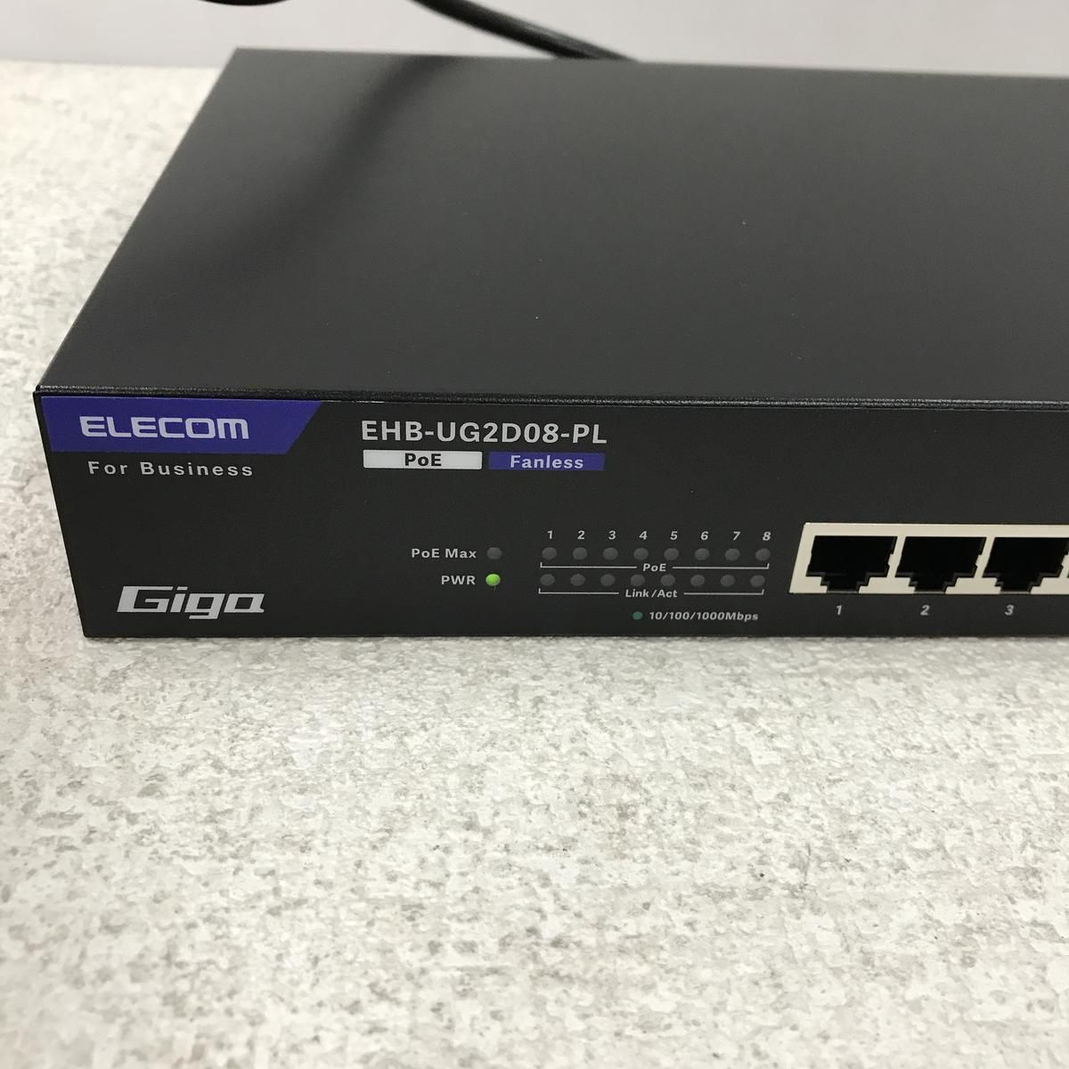 ☆未使用☆ スイッチングハブ ELECOM エレコム PoE アンマネージ