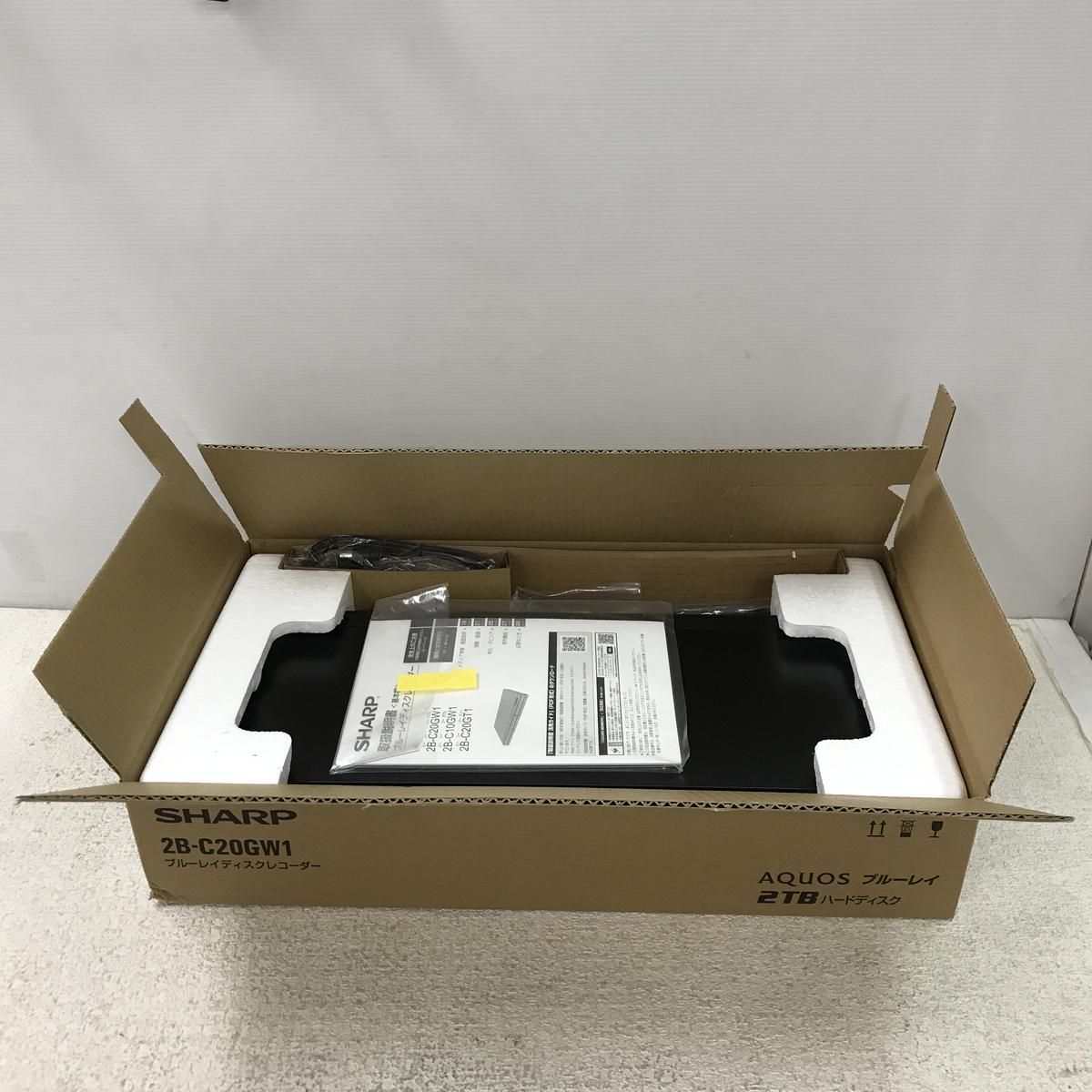 ☆未使用☆ ブルーレイディスクレコーダー SHARP シャープ AQUOS