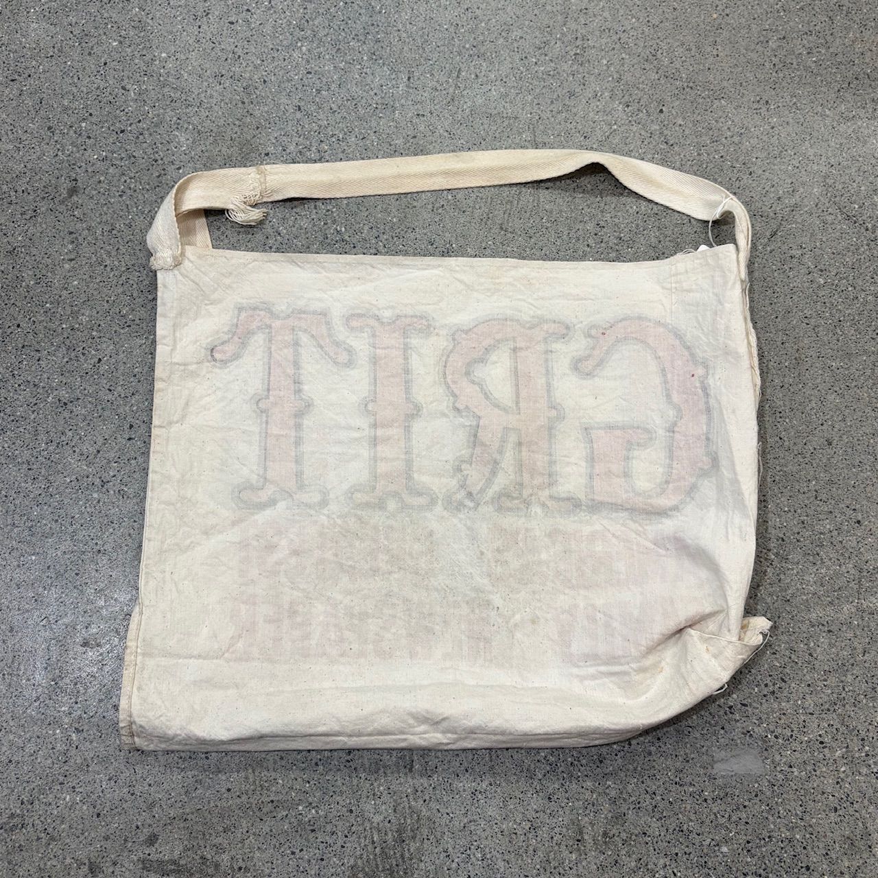 Unknown】Around 50s Newspaper Bag 