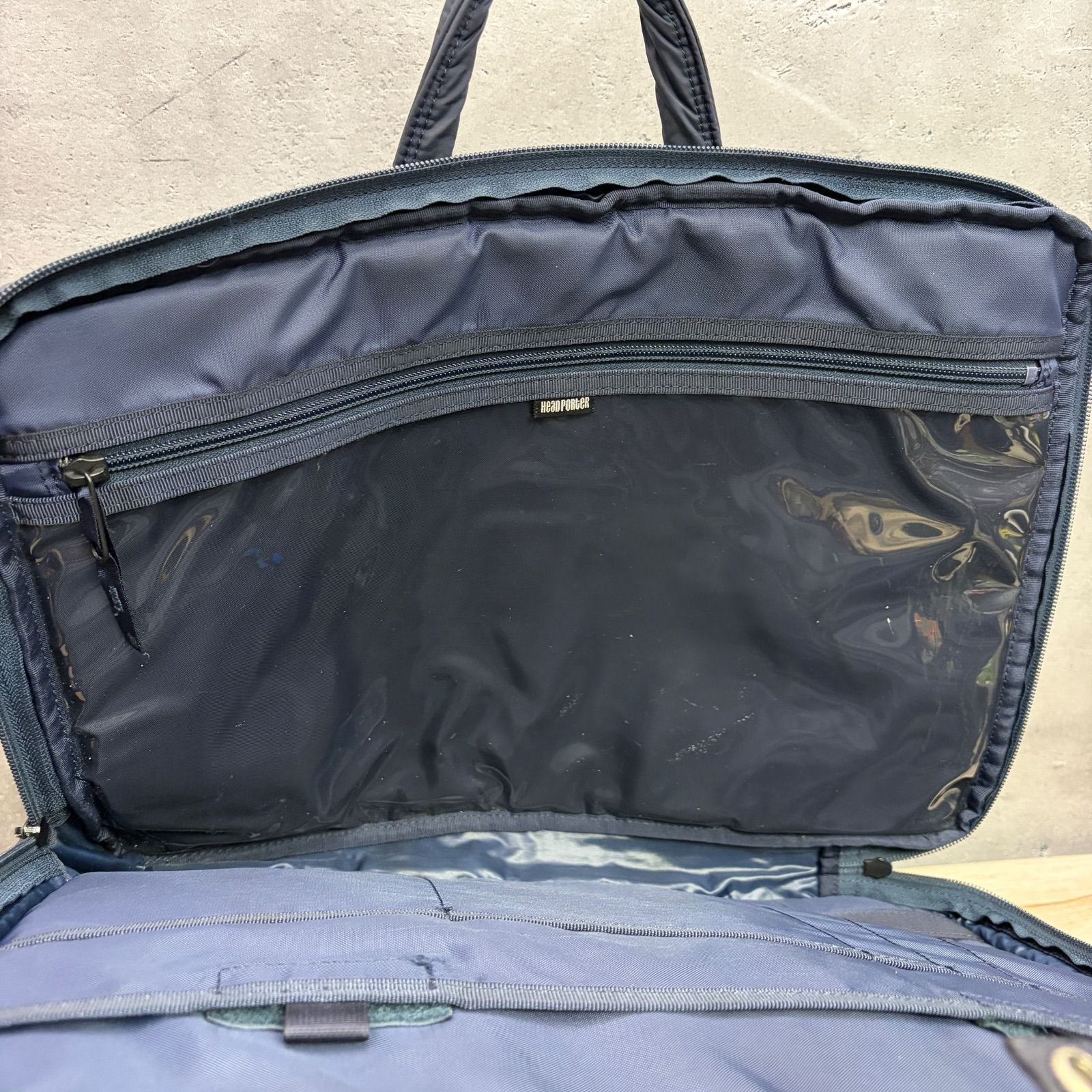 ✨希少 HEADPORTER MASTER NAVY 3WAY ブラックビューティー ビジネス