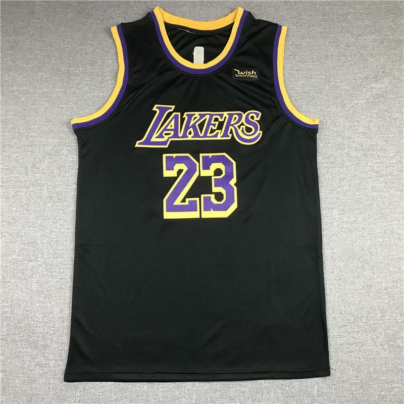 NBA レブロン・ジェームズ（LeBron James）レイカーズ ユニフォーム 黒
