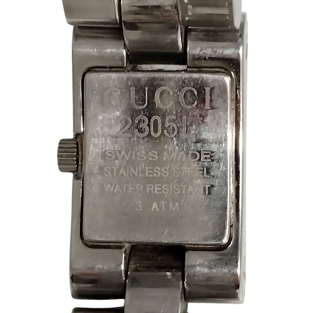 GUCCI グッチ 2305L クォーツ ステンレス レディース 腕時計 正規品 / C864 GUCCI グッチ 2305L クォーツ ステンレス レディース 腕時計 正規品