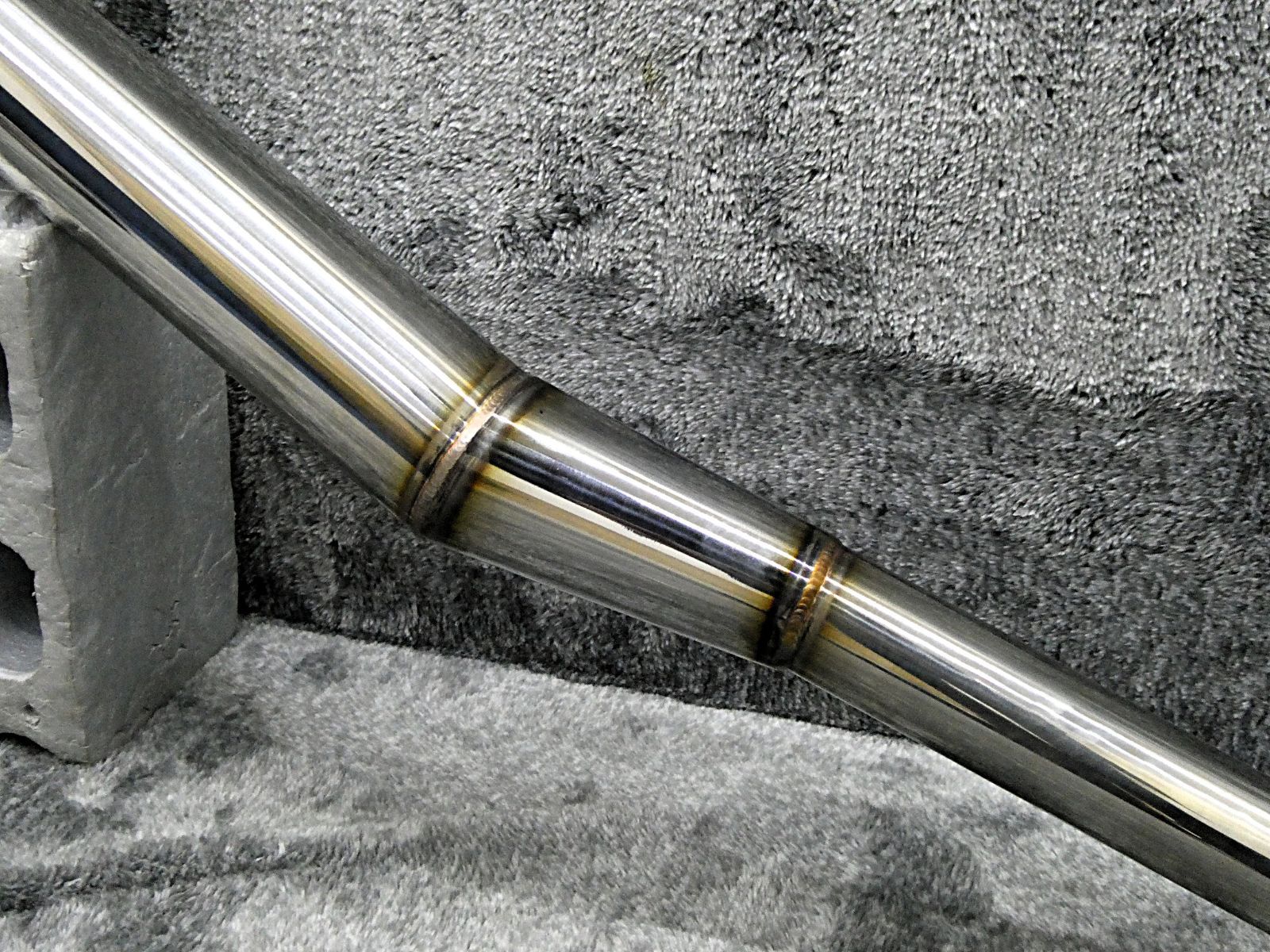 GN125 豪 ショート管 ステンレス50.8π インナー/ サイレンサーGN125H