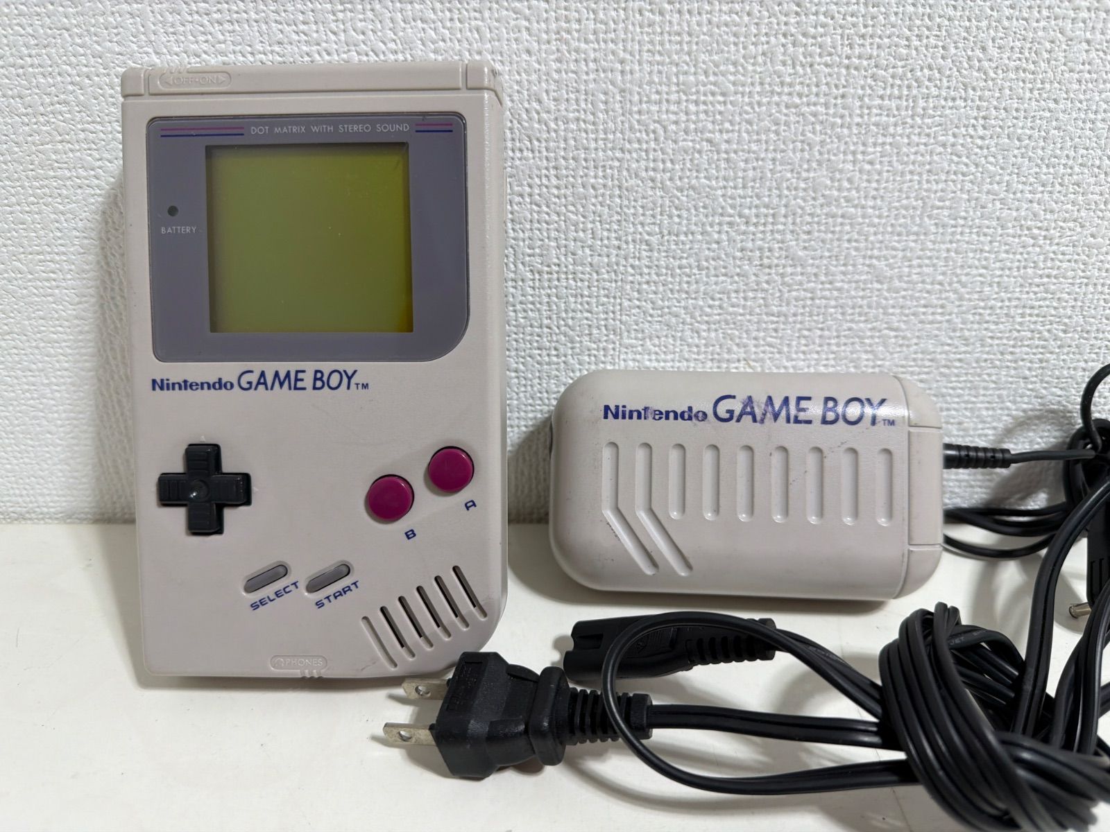 Nintendo 初代ゲームボーイ 本体 充電式アダプタ DMG-03 おもちゃ