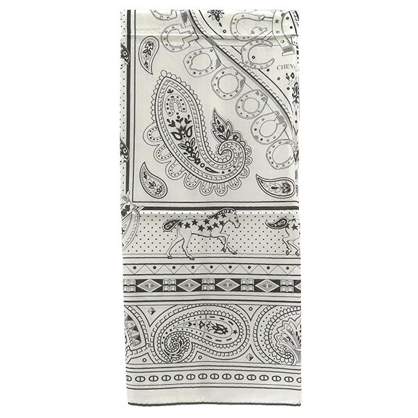 エルメス HERMES ストール カレ140 カレジェアン カシミヤ シルク