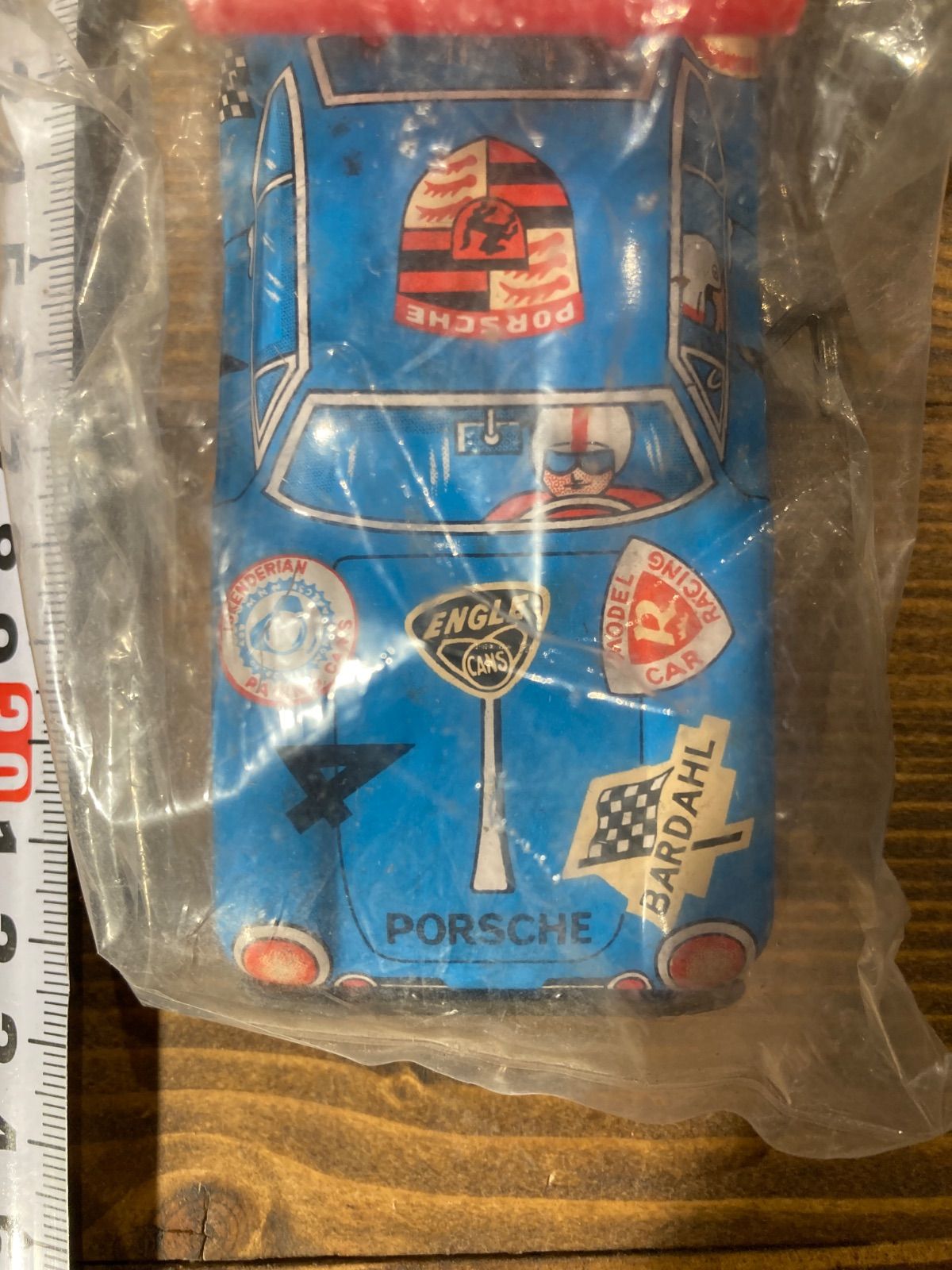 MP148) 三幸製作所 PORSCHE ポルシェ レーシングカー 未開封品 ブリキ