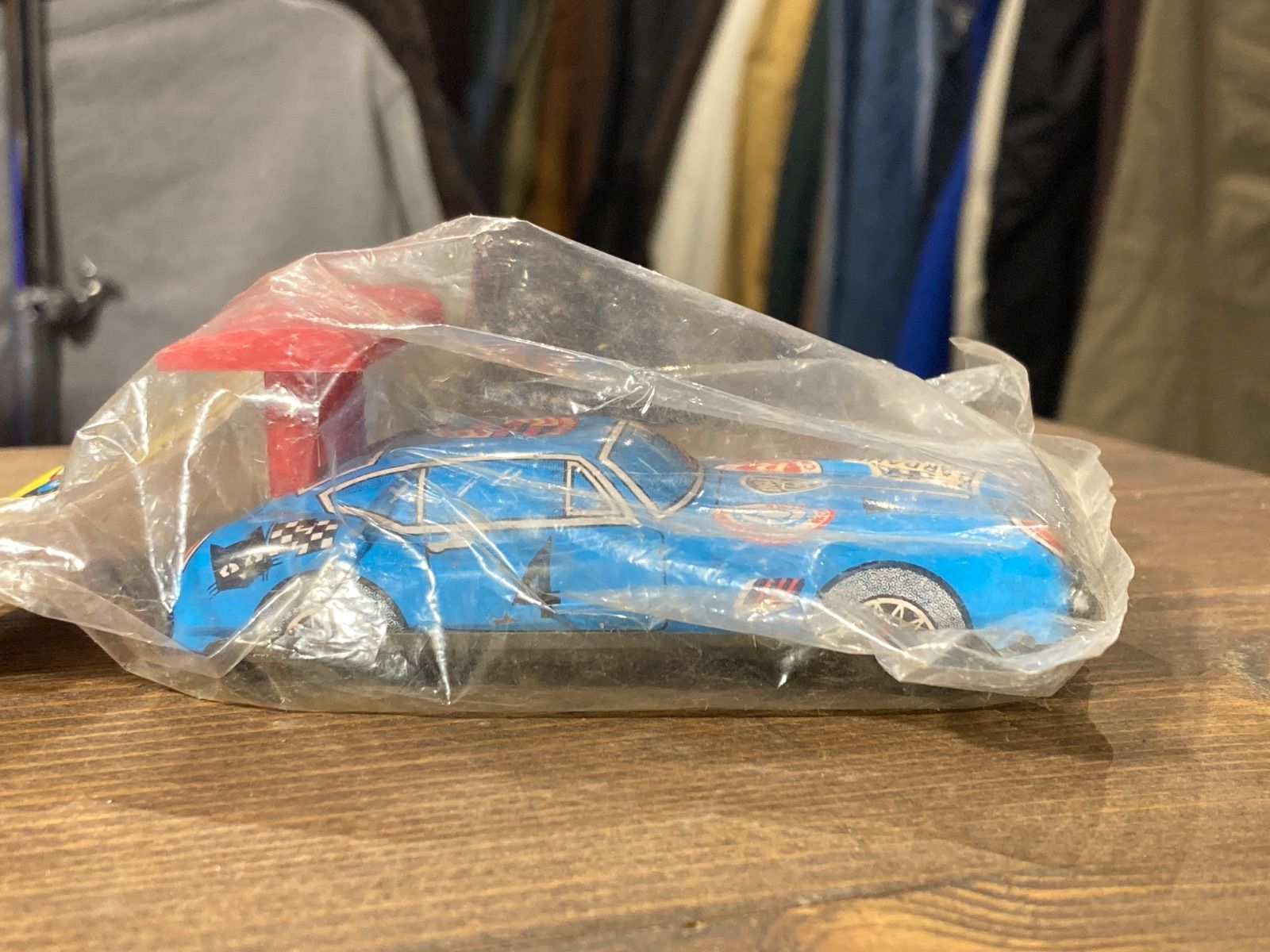三幸製作所　ポルシェ　ブリキ　車　レーシングカー　ヴィンテージ MP148) 三幸製作所 PORSCHE ポルシェ レーシングカー 未開封品 ブリキ