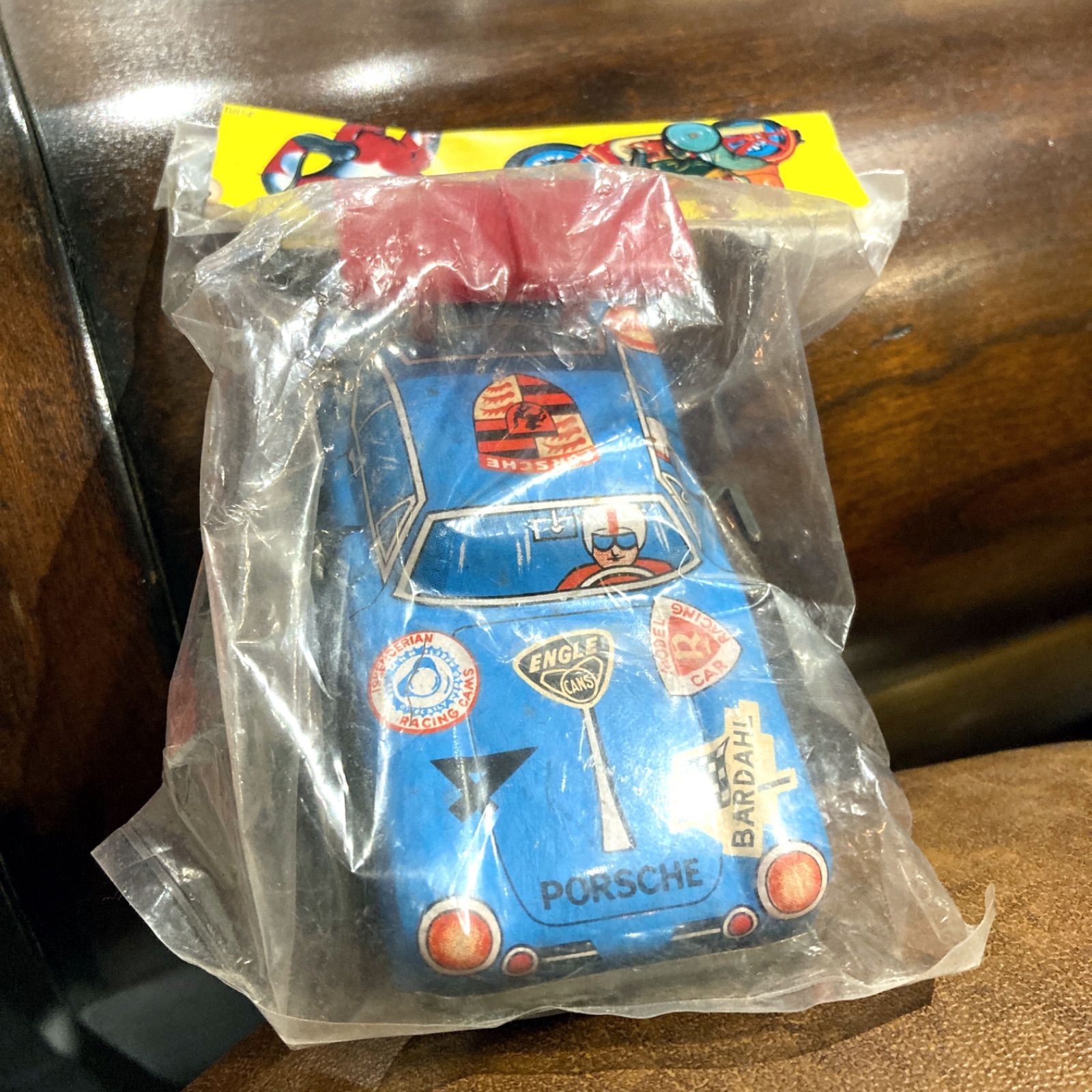 MP148) 三幸製作所 PORSCHE ポルシェ レーシングカー 未開封品 ブリキ