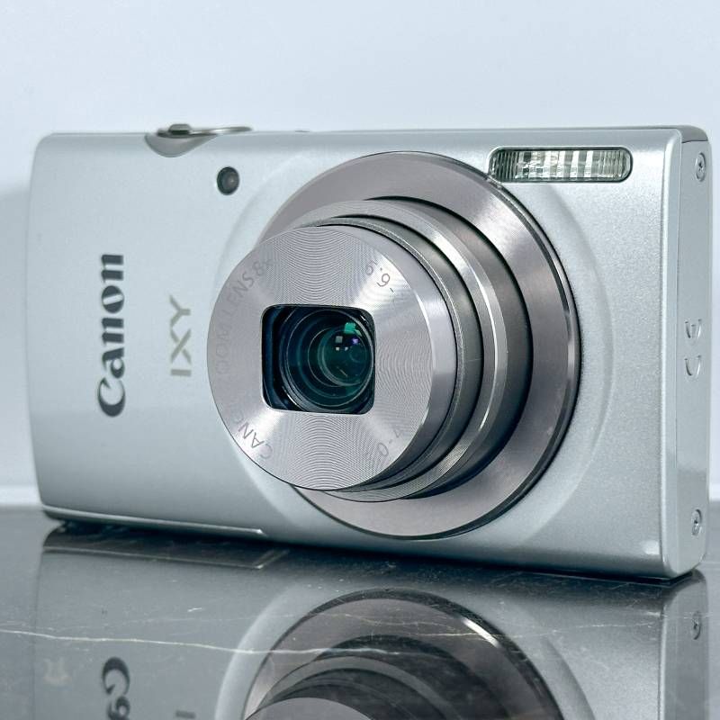 美品】Canon IXY 180 シルバー コンパクトデジタルカメラ 2000万