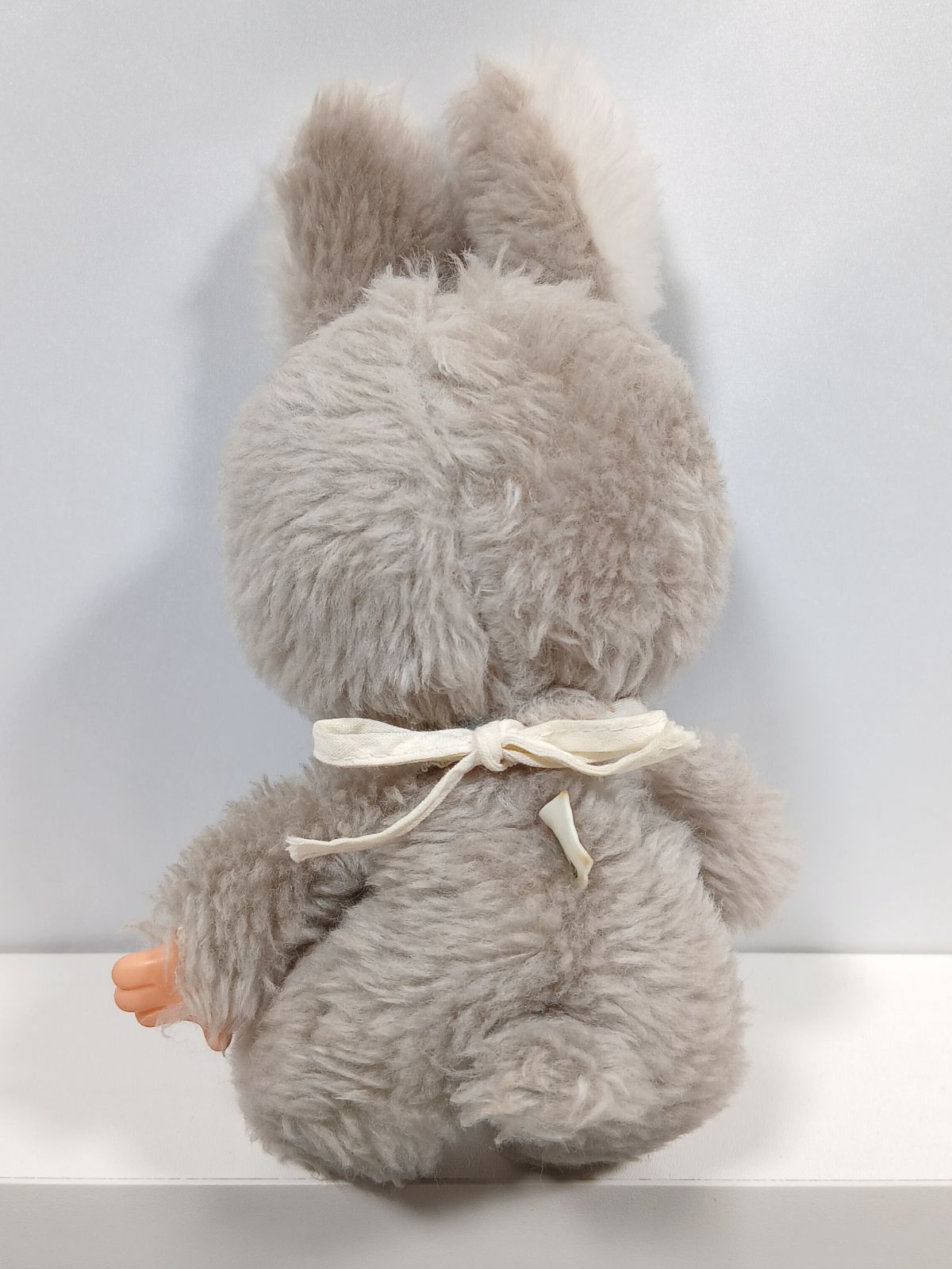 希少 セキグチ チムたん うさぎ グレー 旧ロゴ ぬいぐるみ 当時物 昭和
