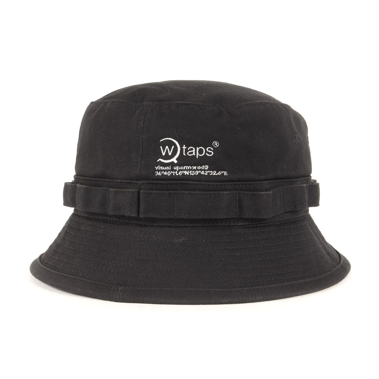 Wtaps ジャングルハット 黒/M 美品 2022ss WTAPS ダブルタップス ハット ブラック 黒 サイズ:XL | 21AW コットン