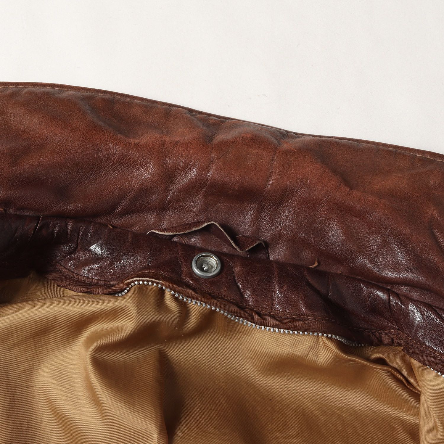 Schott ショット ジャケット ブラウン サイズ:38 | 雰囲気抜群 184SM 
