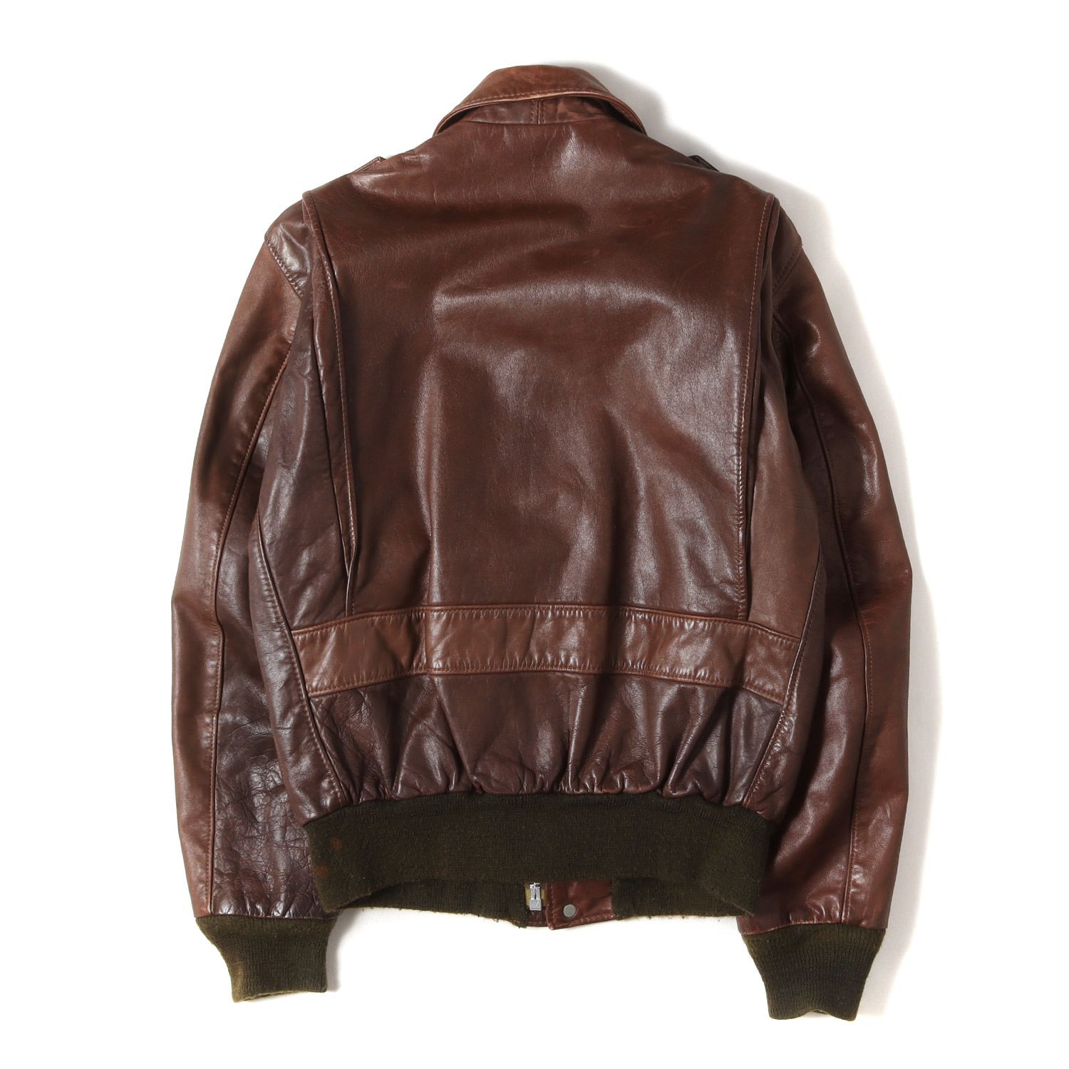 Schott ショット ジャケット ブラウン サイズ:38 | 雰囲気抜群 184SM 