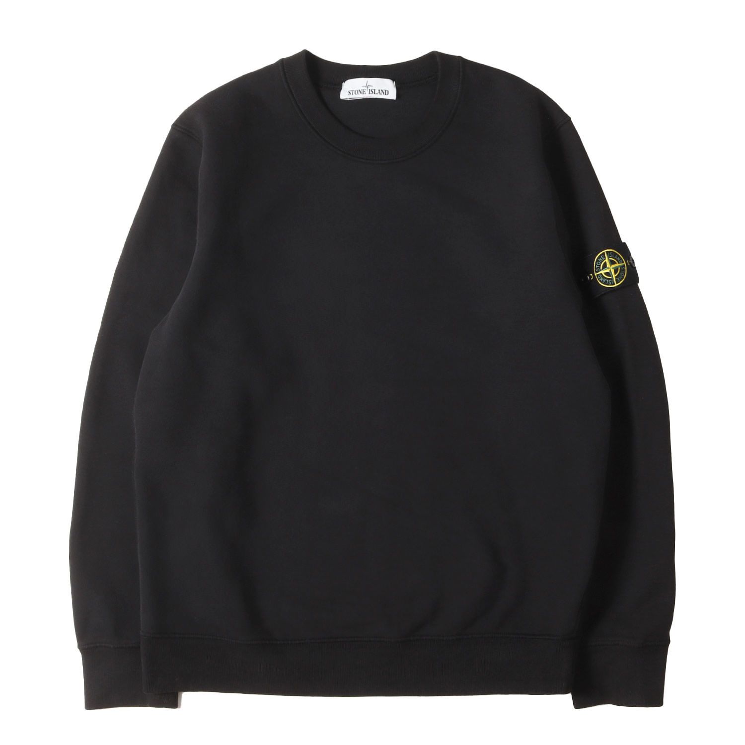 美品】STONE ISLAND ストーンアイランド スウェット ブラック 黒 