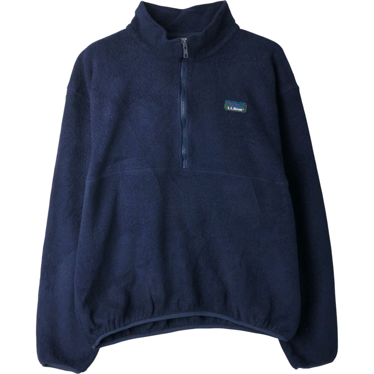 古着 80~90年代 エルエルビーン L.L.Bean ハーフジップ フリースプル 
