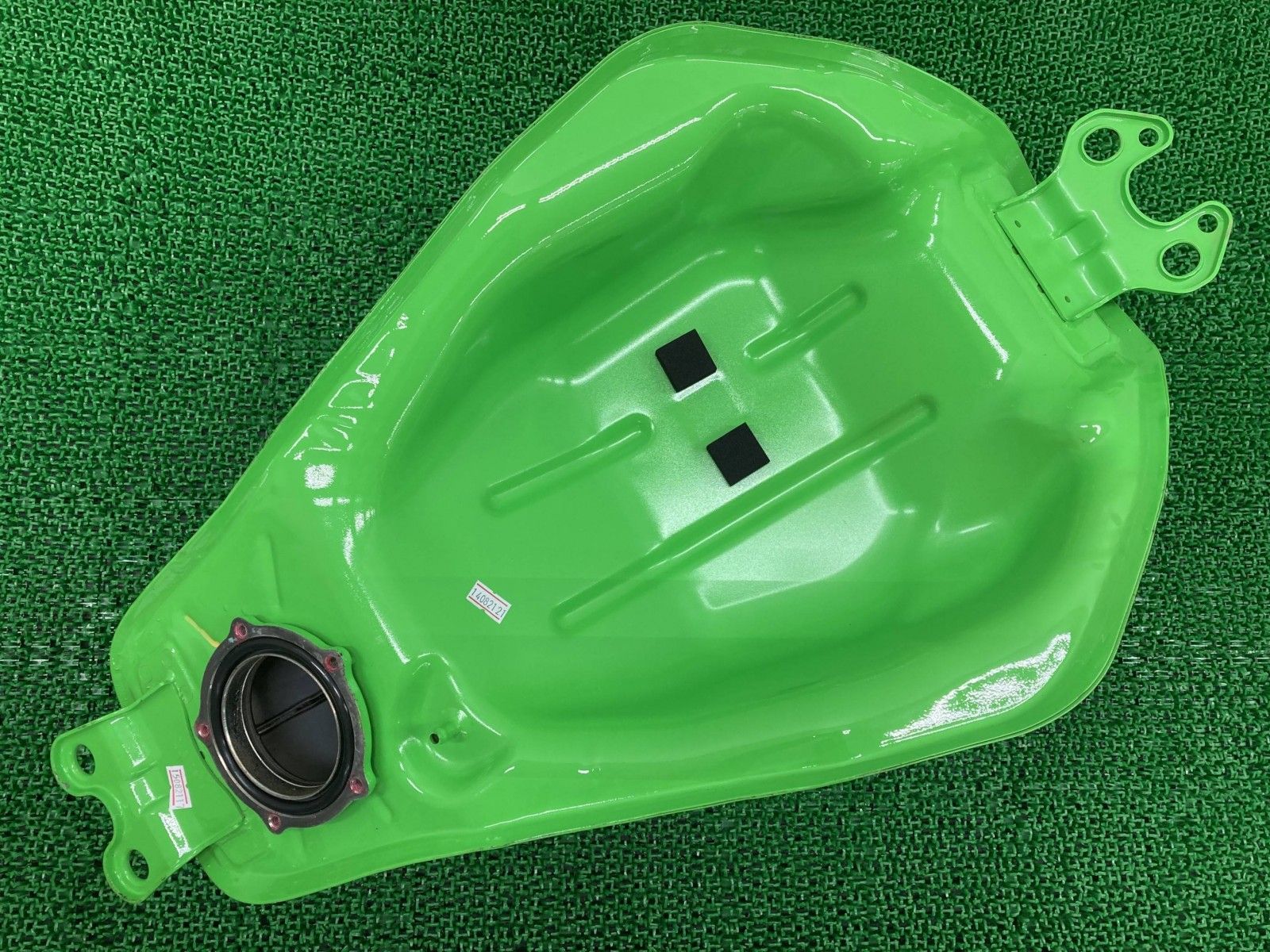 NINJA650 タンク 緑 カワサキ 純正 中古 ER650H ニンジャ650 KRT