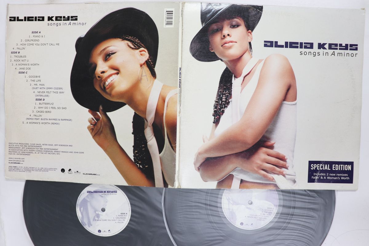 2discs LP Alicia Keys Songs In A Minor 74321928891 J Records